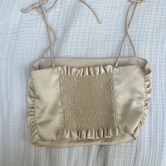 Zara Satin Tank Top - Picture 5 of 5